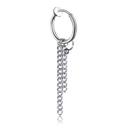 Tassel Chain Earrings Double Chain Hanging Ball – Holiday Gift Ideas — 2