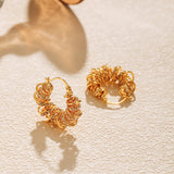 Spring Winding Design Personalized Earrings – Unique Gift Ideas — 6