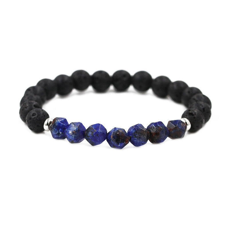 Jewelry Diamond Cut Tigereye Agate Bead Bracelet – Jewelry Gift Ideas — 1