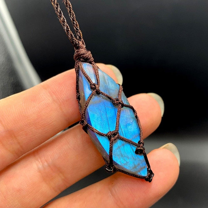 Natural Crystal Labradorite With Water Drop Retro – Practical Gifts — 1