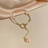Freshwater Pearl Braided Bracelet Fashion Design Sense – Stylish Gifts — 3