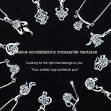 12 Constellation Pendant 925 Silver 1 Karat – Jewelry Gift Ideas — 1