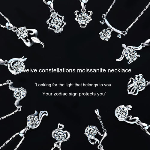 12 Constellation Pendant 925 Silver 1 Karat – Jewelry Gift Ideas — 1