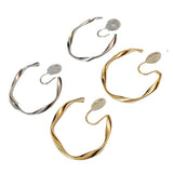 925 Silver Needle Vintage Geometric Metal Earrings – Meaningful Gifts — 5