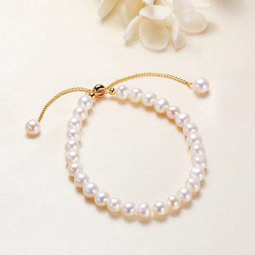 Baroque Freshwater Pearl Bracelet Female – Jewelry Gift Ideas — 2