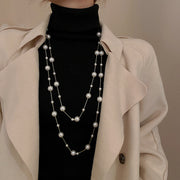 Irregular Long Pearl Necklace Niche – Jewelry Gift Ideas — 3