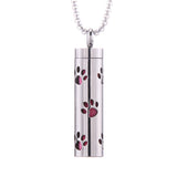 Cylinder Aromatherapy Pendant Titanium Steel – Jewelry Gift Ideas — 5
