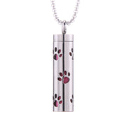Cylinder Aromatherapy Pendant Titanium Steel – Jewelry Gift Ideas — 5
