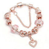 Fashion Love Geometric Rose Gold Bracelet Women's – Jewelry Gift Ideas — 3