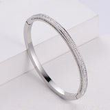Mud Diamond Titanium Steel Bracelet – Jewelry Gift Ideas — 3