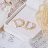Fashion Gold Plated Letter D Simple And Versatile – Stylish Gifts — 2