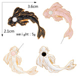 Four-color Good Luck Koi Alloy Oil Drip Accessories – Stylish Gifts — 2