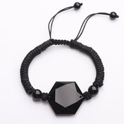 Handcrafted Obsidian Bracelet For Men And Women – Jewelry Gift Ideas — 3