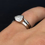 Triangle Rhinestone Zircon Ring Ornament Suit – Surprise Gifts — 6