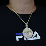 Hip Hop Umbrella Letter FR Pendant Trend Men's – Jewelry Gift Ideas — 11