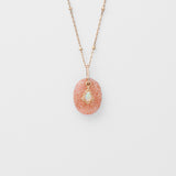 Natural Strawberry Crystal Gemstone Pendant – Jewelry Gift Ideas — 1