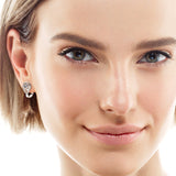 Women's Fashion Sterling Silver Moissanite Earrings – Stylish Gifts — 5