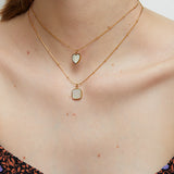 14K Gold Plated Stainless Steel Necklace Ladies – Jewelry Gift Ideas — 4