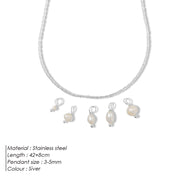 Baroque Shaped Freshwater Pearl Necklace – Jewelry Gift Ideas — 4