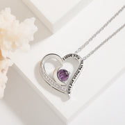 Love Necklace With Rhinestones And Letters Fashion – Gifts for Couples — 2