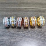 Fashion Eyelet Star Wheel Spinning Ring – Stylish Gifts — 10