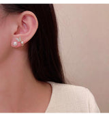 Women's Fashionable Elegant Fishtail Pearl Earrings – Gifts for Her — 2