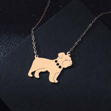 Men And Women Fashion Cute Dog Bulldog Pendant – Jewelry Gift Ideas — 4