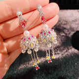 Heavy Exaggerated Earrings S925 Sterling Silver – Small Gift Ideas — 3