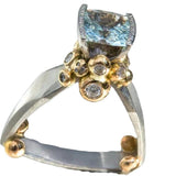 Fashion Electroplated Two-color Blue Diamond Zircon – Stylish Gifts — 3