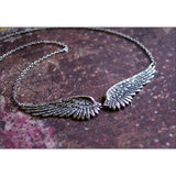 Alloy Angel Wings Pendant Necklace – Jewelry Gift Ideas — 4