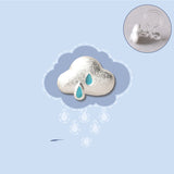 S925 Sterling Silver Sun Mood Weather Stud Earrings – Gift Ideas — 8