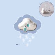 S925 Sterling Silver Sun Mood Weather Stud Earrings – Gift Ideas — 8