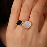Cold Style Open Square Fashionable High-grade Ring – Stylish Gifts — 3