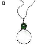 Mother's Day Magnifying Glass Pendant Necklace – Jewelry Gift Ideas — 2