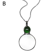 Mother's Day Magnifying Glass Pendant Necklace – Jewelry Gift Ideas — 2