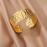 Female Fashion Hollowed-out Flower Stainless Steel – Stylish Gifts — 5