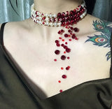 Bloody Pearl Necklace Show Style Halloween Three – Jewelry Gift Ideas — 1