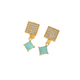 European And American Square Fashion Zircon Earrings – Stylish Gifts — 8