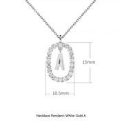 Spanish 26 Letter Commuter Premium Necklace – Jewelry Gift Ideas — 8