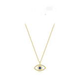 Devil's Eye Clavicle Chain Necklace Suit – Jewelry Gift Ideas — 9