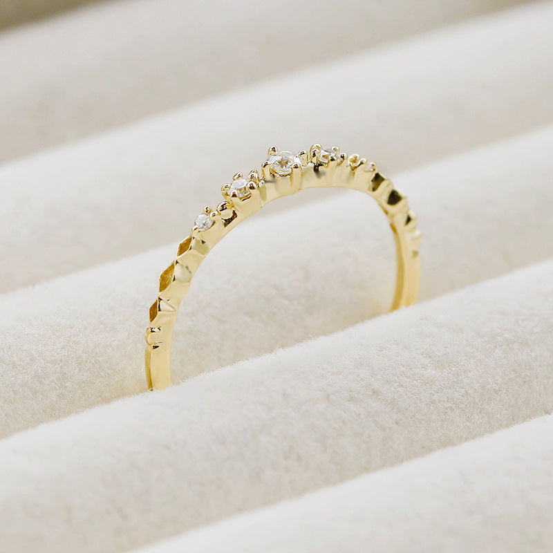 Japanese Vintage Light Luxury Ring – Holiday Gift Ideas — 1