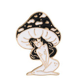 Red Mushroom Girl Alloy Drip Brooch – Jewelry Gift Ideas — 3