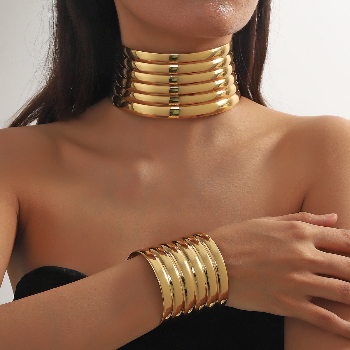 European And American Personalized Metal Collar – Jewelry Gift Ideas — 1