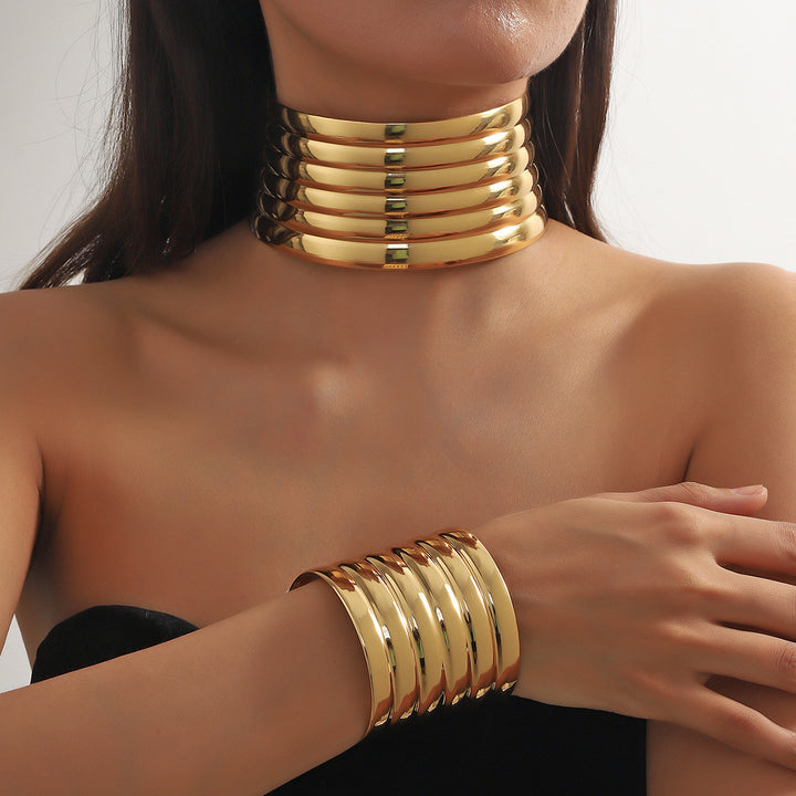European And American Personalized Metal Collar – Jewelry Gift Ideas — 1