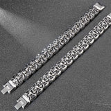 Cross Skull Men's Titanium Steel Bracelet – Jewelry Gift Ideas — 4
