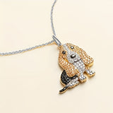 Cute Baggy Hound Pendant Necklace – Jewelry Gift Ideas — 2