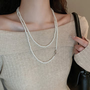 Irregular Long Pearl Necklace Niche – Jewelry Gift Ideas — 9