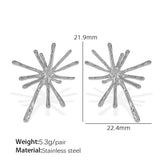Fireworks Korean Style Niche Designer Stud Earrings – Stylish Gifts — 6