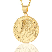 Twelve Constellations Pendant Copper Plated 18K – Jewelry Gift Ideas — 12