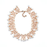 Alloy Exaggerated Pearl Tassel Necklace – Jewelry Gift Ideas — 3